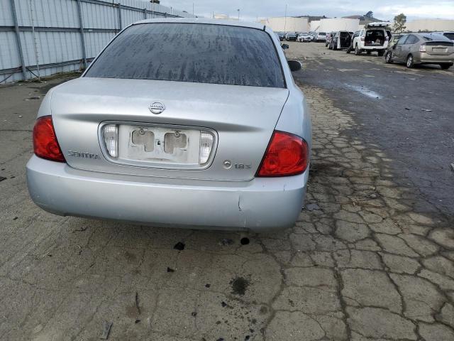 3N1CB51D24L896786 - 2004 NISSAN SENTRA 1.8 GRAY photo 6