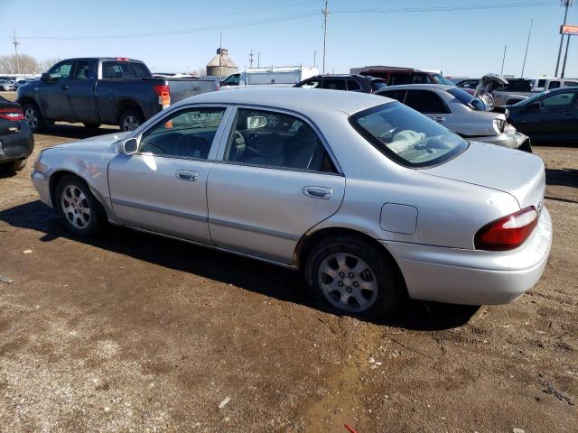 1YVGF22D0Y5149980 - 2000 MAZDA 626 ES SILVER photo 2