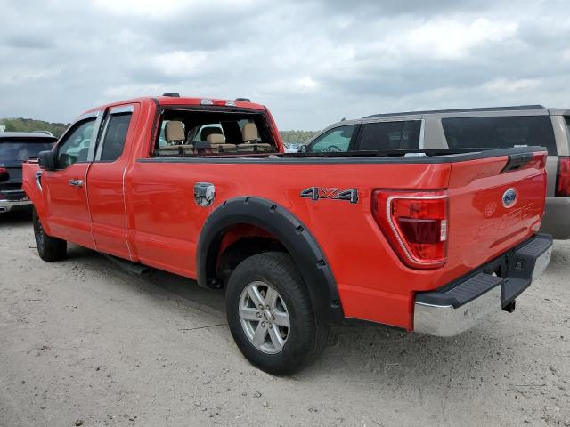 1FTFX1E89NKD85547 - 2022 FORD F150 SUPER CAB RED photo 2