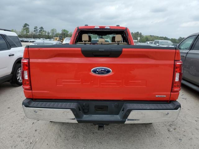 1FTFX1E89NKD85547 - 2022 FORD F150 SUPER CAB RED photo 6