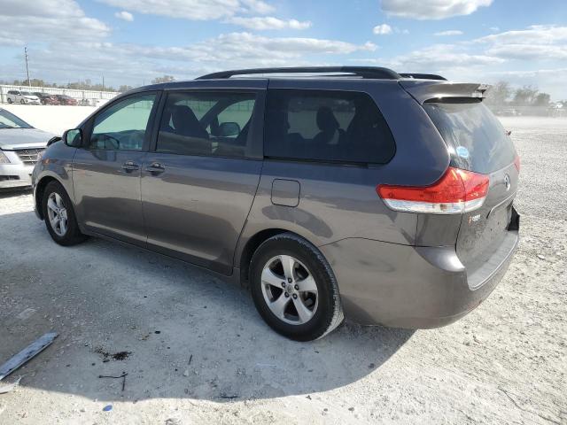 5TDKK3DC5BS168144 - 2011 TOYOTA SIENNA LE GRAY photo 2