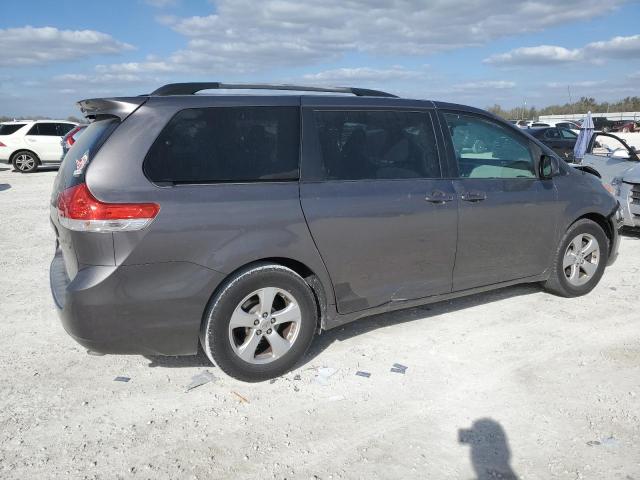 5TDKK3DC5BS168144 - 2011 TOYOTA SIENNA LE GRAY photo 3