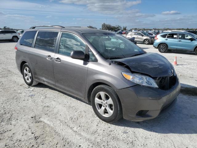 5TDKK3DC5BS168144 - 2011 TOYOTA SIENNA LE GRAY photo 4