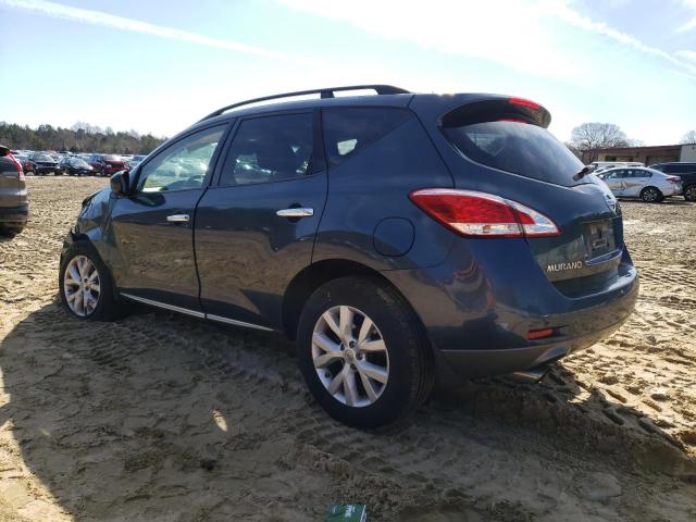 JN8AZ1MW3CW236498 - 2012 NISSAN MURANO S BLUE photo 2