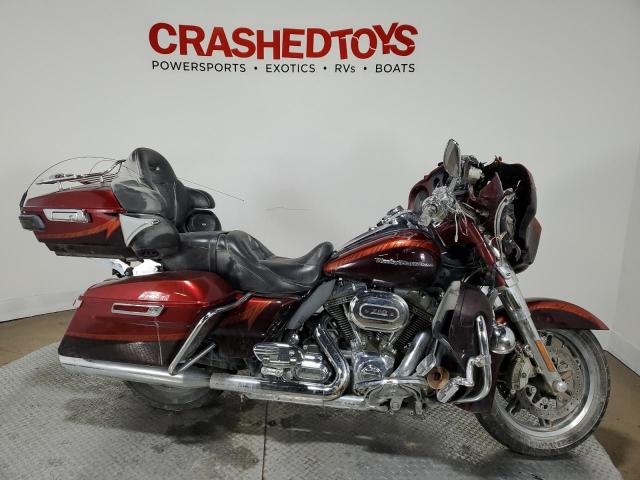 1HD1TEN17EB953292 - 2014 HARLEY-DAVIDSON FLHTKSE CVO LIMITED RED photo 1