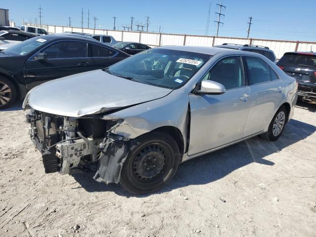 4T4BF1FK6DR335527 - 2013 TOYOTA CAMRY L SILVER photo 1