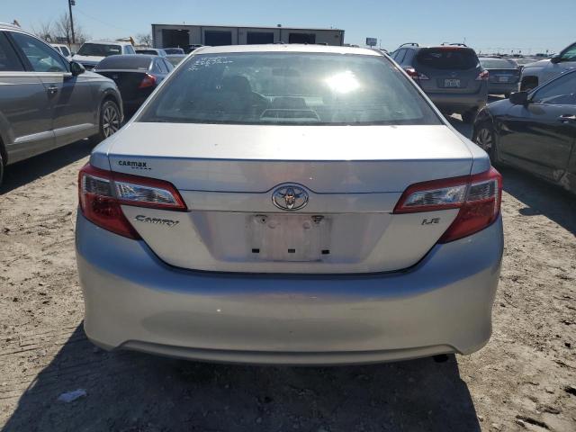 4T4BF1FK6DR335527 - 2013 TOYOTA CAMRY L SILVER photo 6