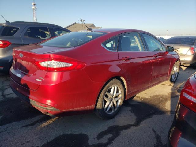 3FA6P0HD3GR378195 - 2016 FORD FUSION SE RED photo 3