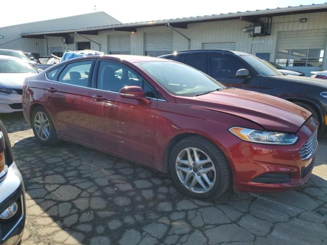 3FA6P0HD3GR378195 - 2016 FORD FUSION SE RED photo 4