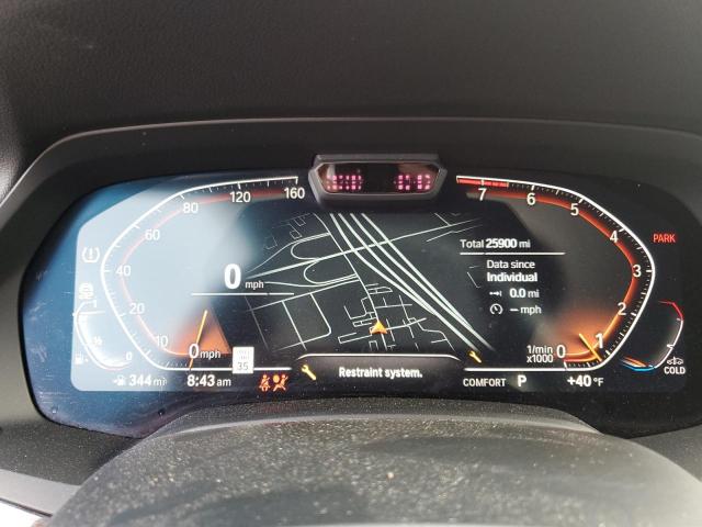 5UXCW2C55KL087182 - 2019 BMW X7 XDRIVE40I BLACK photo 9