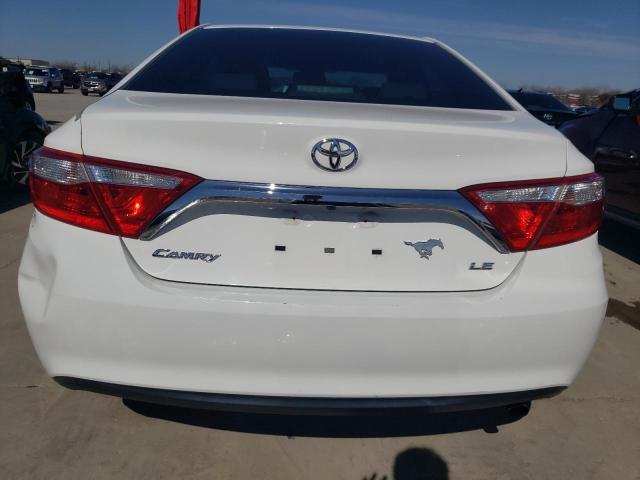 4T4BF1FKXFR495851 - 2015 TOYOTA CAMRY LE WHITE photo 6