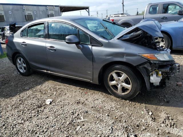 19XFB5F51CE001819 - 2012 HONDA CIVIC NATURAL GAS GRAY photo 4