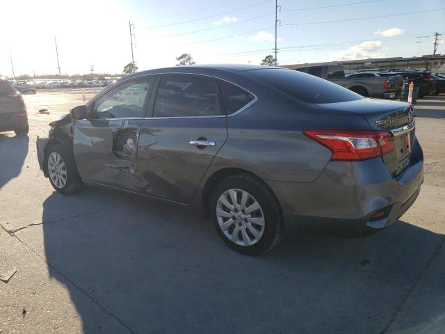 3N1AB7AP5KY424692 - 2019 NISSAN SENTRA S GRAY photo 2