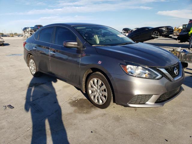 3N1AB7AP5KY424692 - 2019 NISSAN SENTRA S GRAY photo 4