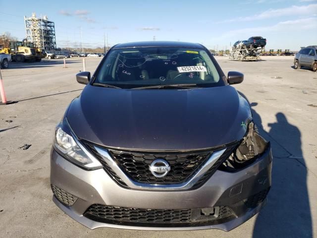 3N1AB7AP5KY424692 - 2019 NISSAN SENTRA S GRAY photo 5