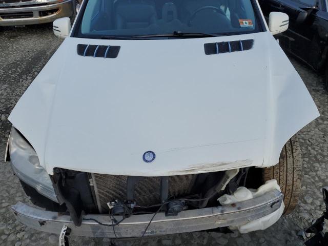 4JGBB8GB6BA725071 - 2011 MERCEDES-BENZ ML 350 4MATIC WHITE photo 12