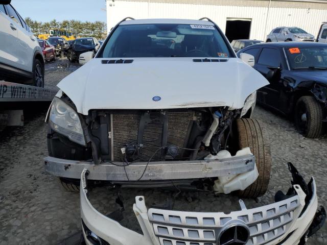 4JGBB8GB6BA725071 - 2011 MERCEDES-BENZ ML 350 4MATIC WHITE photo 5