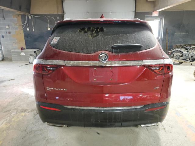 5GAEVAKW5PJ139514 - 2023 BUICK ENCLAVE ESSENCE წითელი ფოტო 6