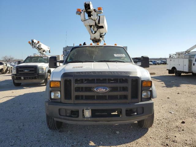 1FD4F46Y88EC32554 - 2008 FORD F450 SUPER DUTY WHITE photo 5