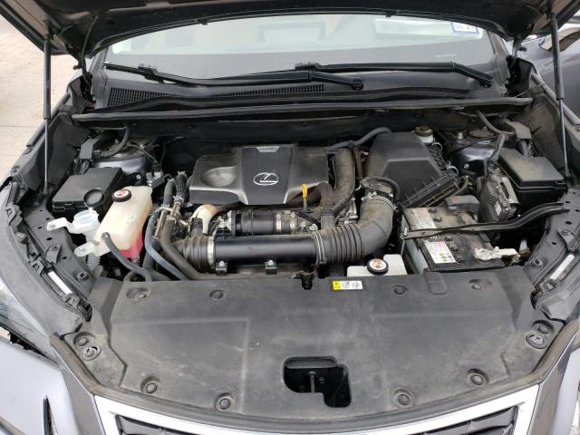 JTJYARBZXK2157796 - 2019 LEXUS NX 300 BASE ნაცრისფერი ფოტო 11