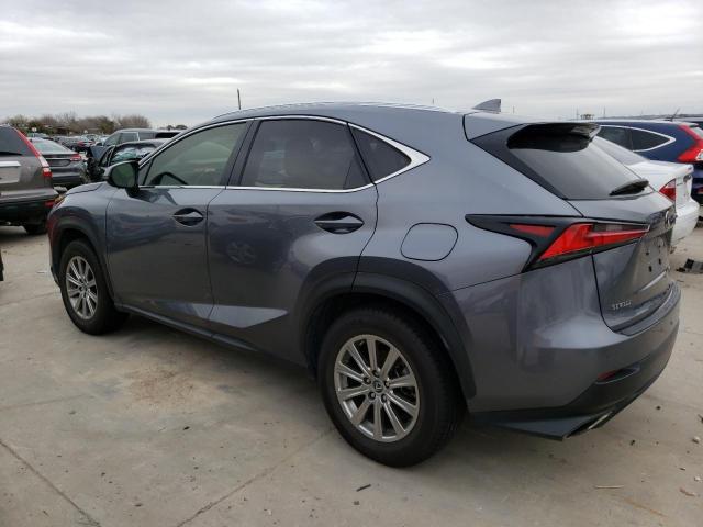 JTJYARBZXK2157796 - 2019 LEXUS NX 300 BASE ნაცრისფერი ფოტო 2