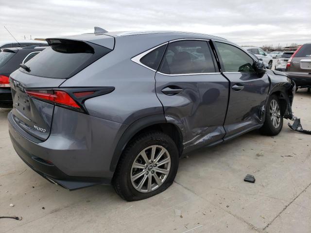 JTJYARBZXK2157796 - 2019 LEXUS NX 300 BASE ნაცრისფერი ფოტო 3