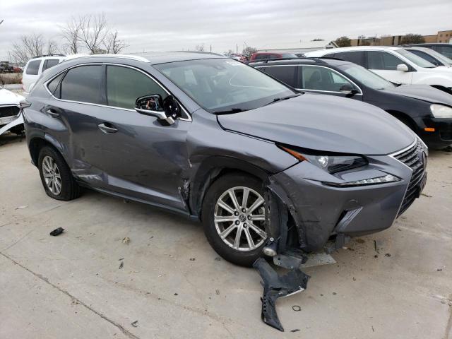JTJYARBZXK2157796 - 2019 LEXUS NX 300 BASE ნაცრისფერი ფოტო 4
