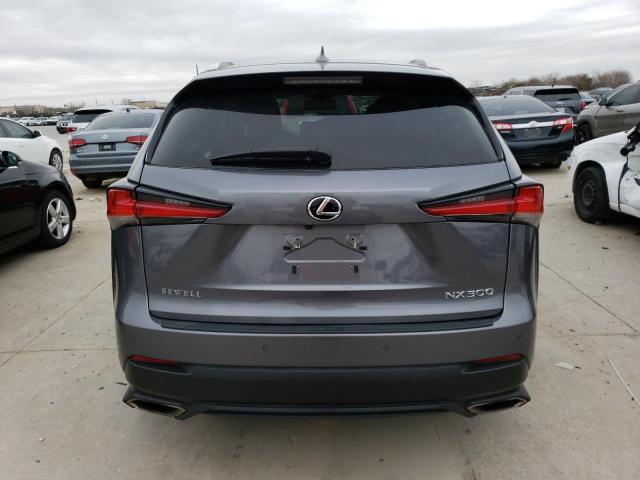 JTJYARBZXK2157796 - 2019 LEXUS NX 300 BASE ნაცრისფერი ფოტო 6