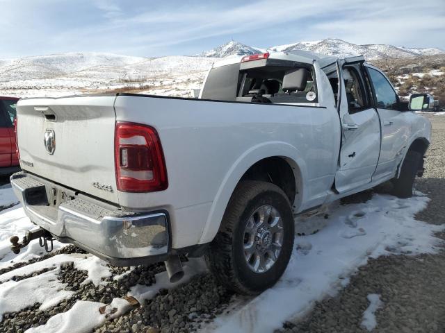 3C6UR5FL6MG557090 - 2021 RAM 2500 LARAMIE WHITE photo 3