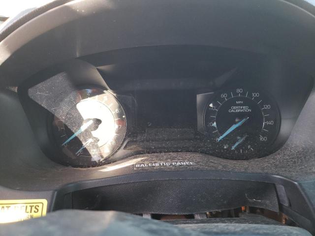 1FM5K8AR6HGB94351 - 2017 FORD EXPLORER POLICE INTERCEPTOR WHITE photo 9