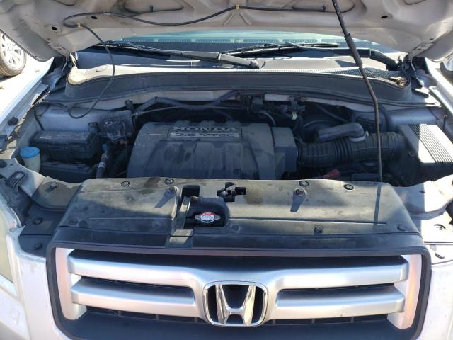 5FNYF18736B007236 - 2006 HONDA PILOT EX SILVER photo 12