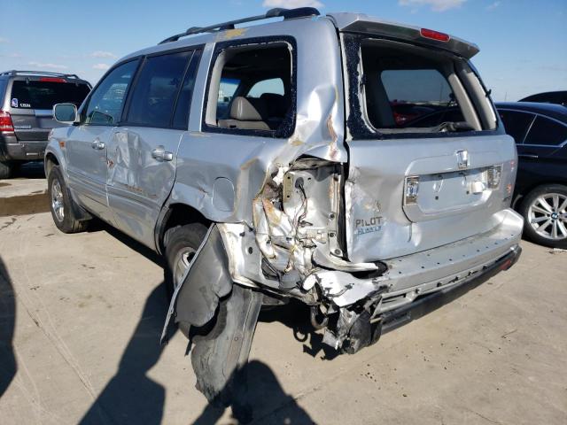 5FNYF18736B007236 - 2006 HONDA PILOT EX SILVER photo 2