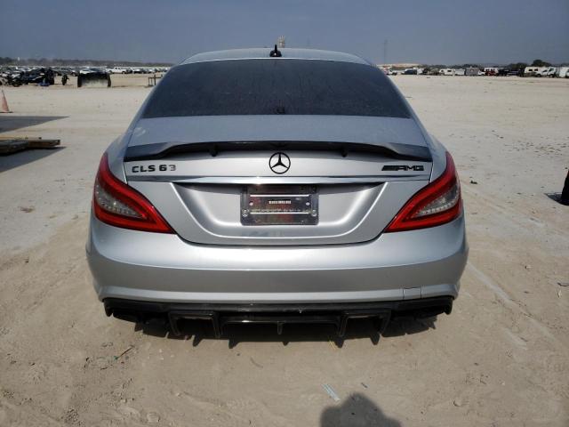 WDDLJ7EB3CA024357 - 2012 MERCEDES-BENZ CLS 63 AMG SILVER photo 6