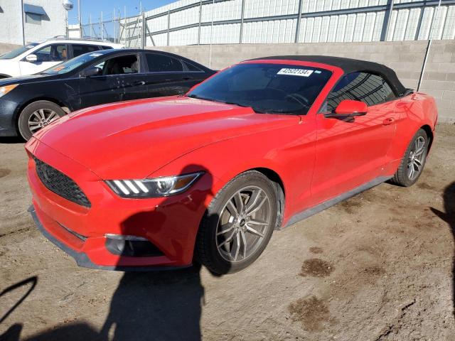 1FATP8UH5H5293888 - 2017 FORD MUSTANG RED photo 1