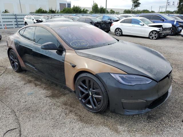 5YJSA1E64MF436205 - 2021 TESLA MODEL S Qara foto 4