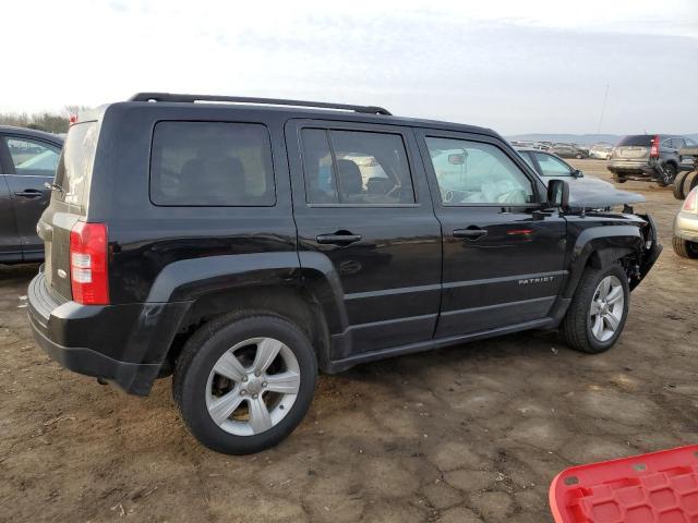 1C4NJRFB2ED549537 - 2014 JEEP PATRIOT LATITUDE BLACK photo 3