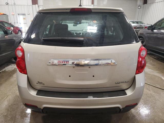 2GNALAEK3F1100450 - 2015 CHEVROLET EQUINOX LS TAN photo 6