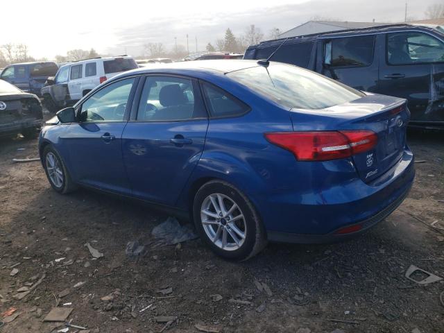 1FADP3F21JL329111 - 2018 FORD FOCUS SE BLUE photo 2