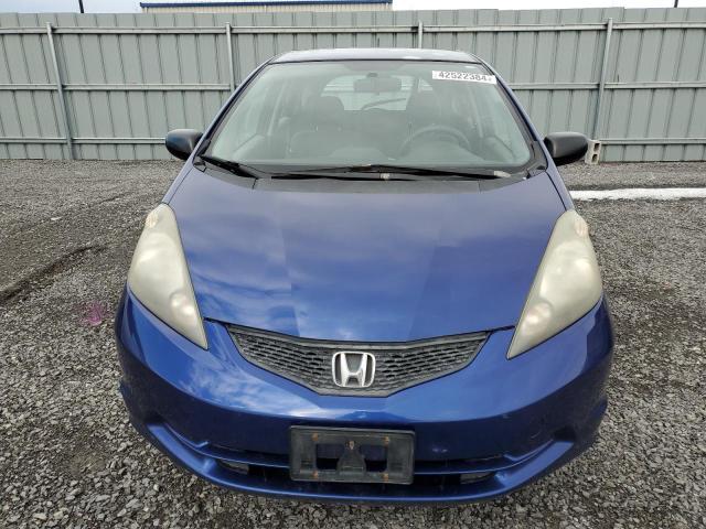 JHMGE8G31BC801583 - 2011 HONDA FIT BLUE photo 5