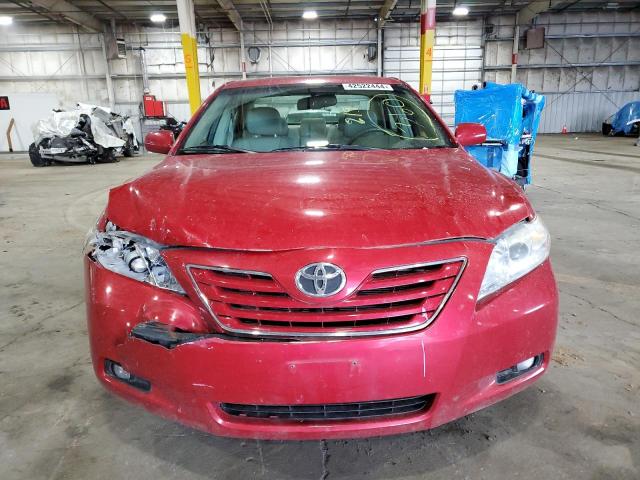 4T1BE46K47U107142 - 2007 TOYOTA CAMRY CE RED photo 5