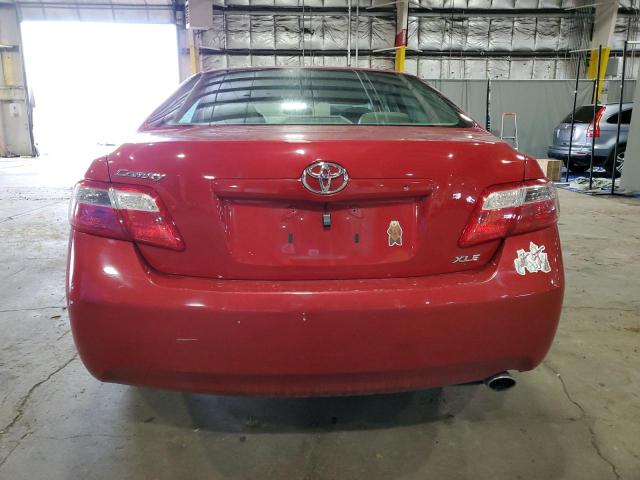 4T1BE46K47U107142 - 2007 TOYOTA CAMRY CE RED photo 6