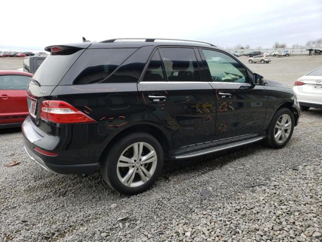 4JGDA5HBXFA464025 - 2015 MERCEDES-BENZ ML 350 4MATIC BLACK photo 3