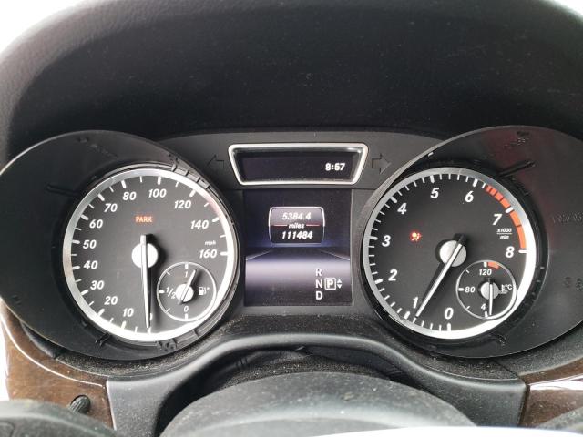 4JGDA5HBXFA464025 - 2015 MERCEDES-BENZ ML 350 4MATIC BLACK photo 9