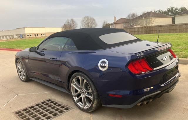 1FATP8FF4L5170538 - 2020 FORD MUSTANG GT BLUE photo 3