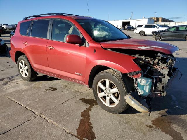 JTMZD31V176024306 - 2007 TOYOTA RAV4 LIMITED RED photo 4