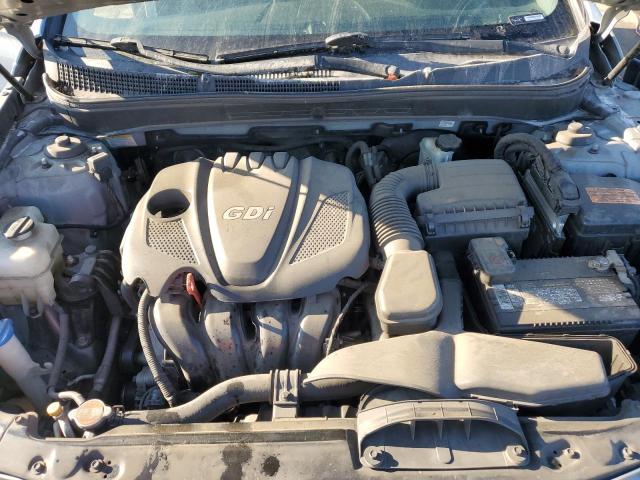 5NPEB4AC4CH366034 - 2012 HYUNDAI SONATA GLS SILVER photo 11