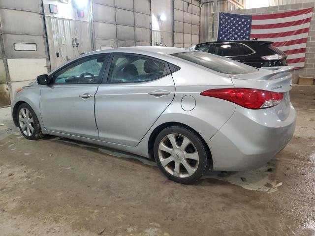 5NPDH4AE3DH289265 - 2013 HYUNDAI ELANTRA GLS SILVER photo 2