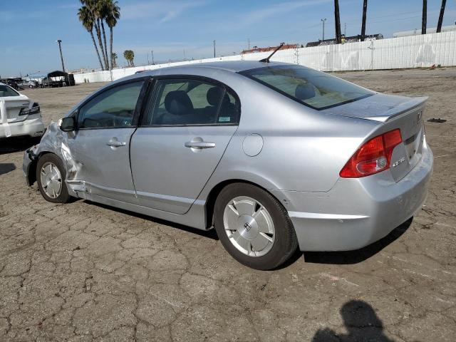 JHMFA36236S025990 - 2006 HONDA CIVIC HYBRID SILVER photo 2