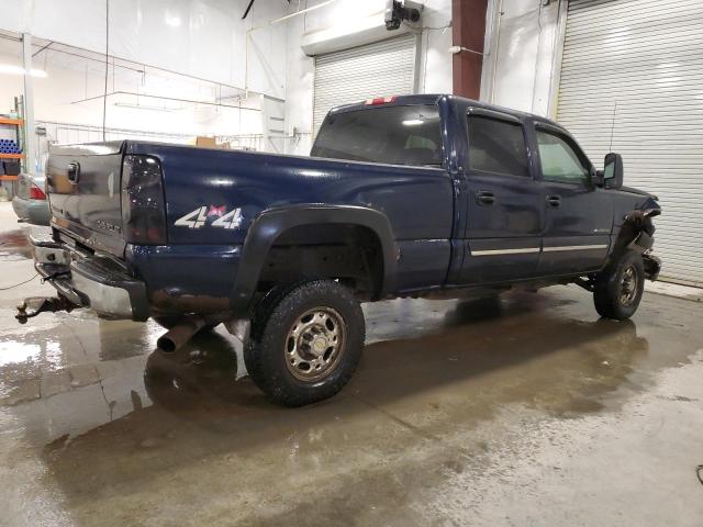 1GCHK23U25F913869 - 2005 CHEVROLET 2500 HD K2500 HEAVY DUTY BLUE photo 3