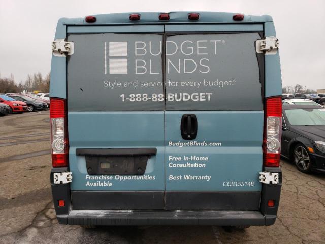 3C6TRVAG7HE543643 - 2017 RAM PROMASTER 1500 STANDARD BLUE photo 6